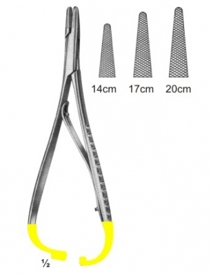 Needle holders with Tungsten Carbide Inserts